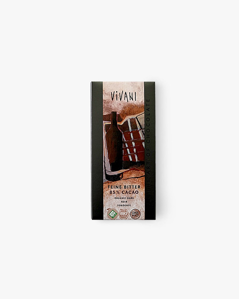 시즌글라스 - 비바니 유기농 다크 85% 초콜렛 (100g)